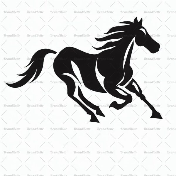 Galoppierendes Pferd